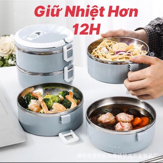 CÀ MEN 4 TẦNG LÕI INOX GIỮ NHIỆT CỰC TỐT - HỘP ĐỰNG CƠM 4 TẦNG SIÊU CHẮC CHẮN DÙNG ĐƯỢC TRONG LÒ VI SÓNG