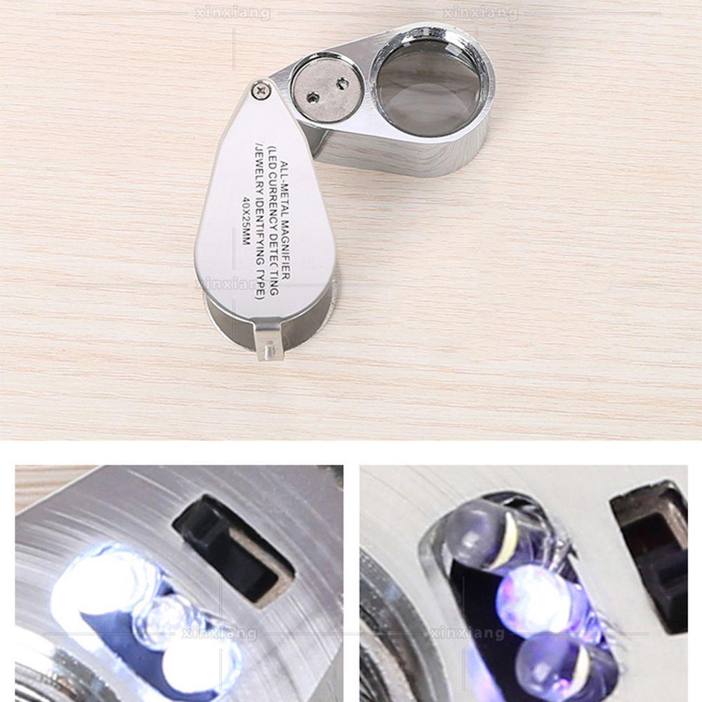 Kính Phóng Đại Có Đèn LED UV Chuyên Dụng Cho Đọc Sách