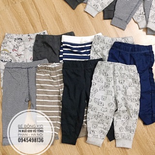 Set 3 quần nỉ da cá bé trai