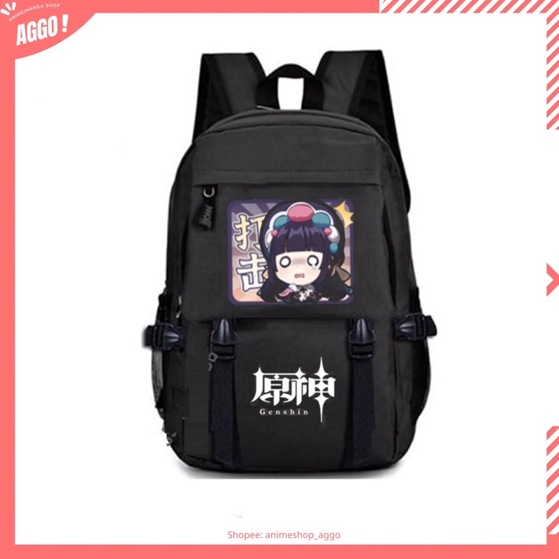 Balo Đi Học In Hình Game GENSHIN IMPACT Mẫu Mới Chất Đẹp