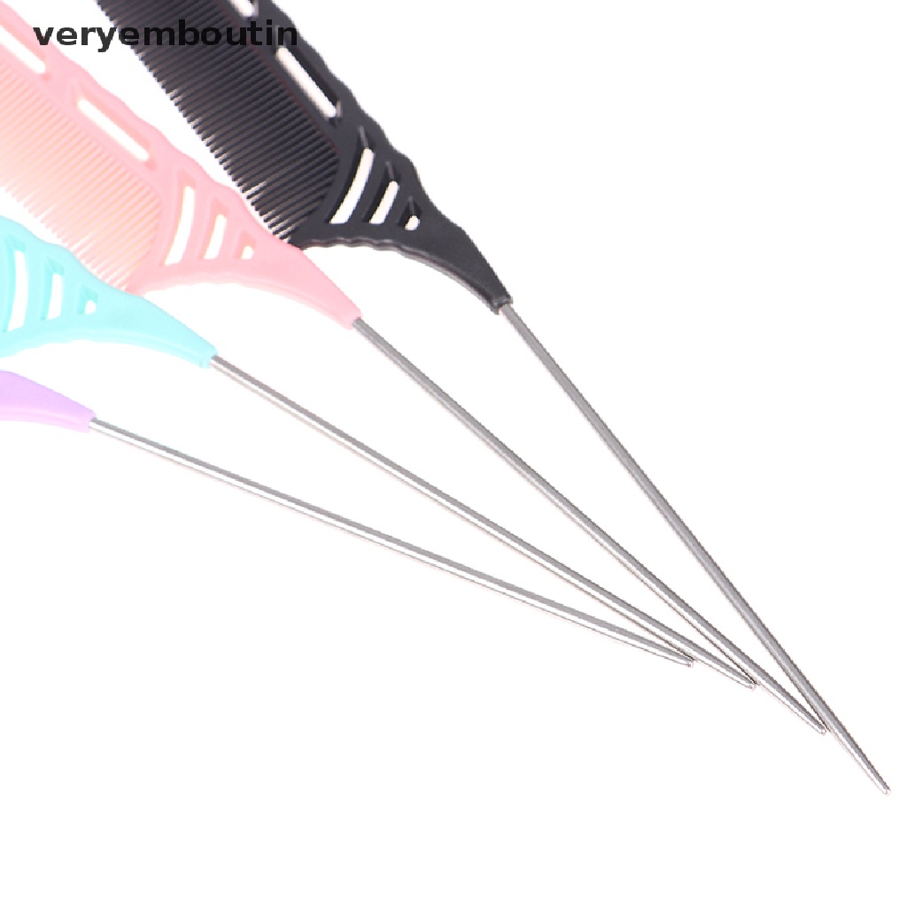 [Hàng mới về] Lược chải tóc tết thiết kế dáng dài kiểu đuôi chuột đa năng dễ dùng cho nữ