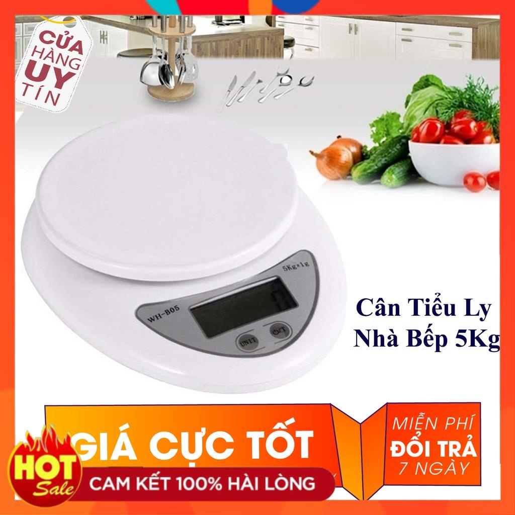 (hàng hót)Cân Tiểu Ly 5 Kg Electronic Kitchen Scale – cân thực phẩm gia vị nhà bếp tiện dụng