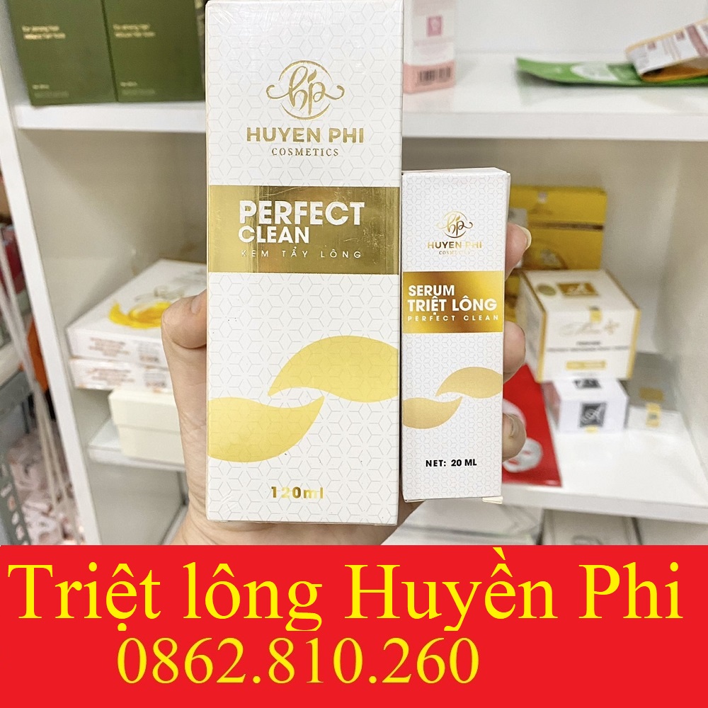 KEM TẨY LÔNG HUYỀN PHI VÀ SERUM TRIỆT LÔNG VĨNH VIỄN AN TOÀN MỌI LOẠI DA