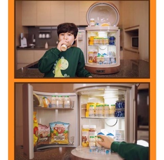 Tủ lạnh bảo quản mỹ phẩm mini 𝗖𝗖𝗢𝗠𝗢 𝘅 𝗟𝗜𝗡𝗘 𝗙𝗥𝗜𝗘𝗡𝗗𝗦 31 lít