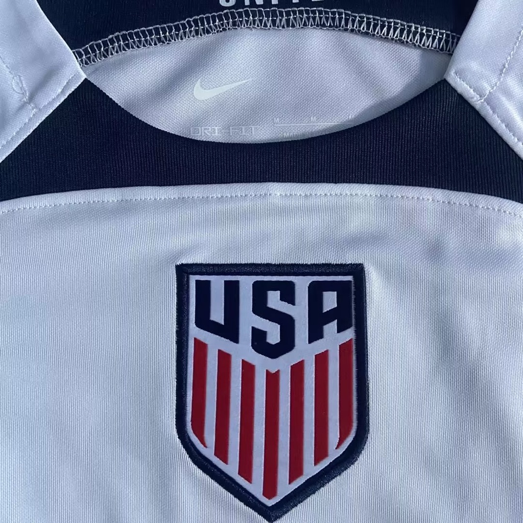 Áo Thun Bóng Đá Màu Trắng Đội Tuyển Mỹ World Cup 2022