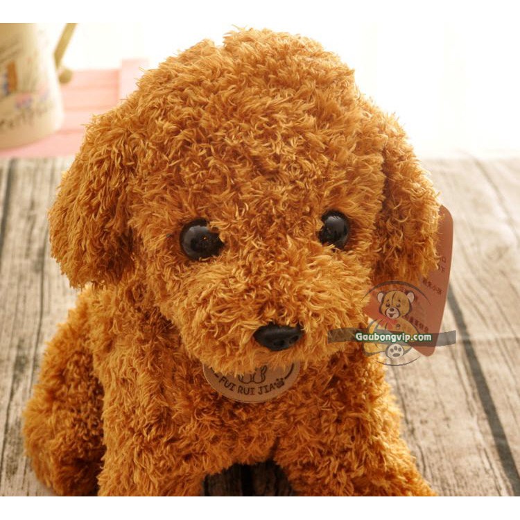 Chó bông Poodle 15cm