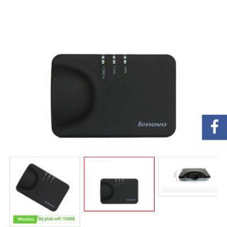 Cục phát wifi mini Lenovo siêu nhỏ