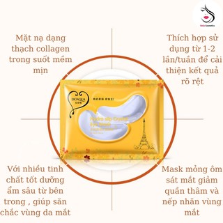 Mặt Nạ Mắt Bioaqua Hydra Slip Crystal Eye Mask