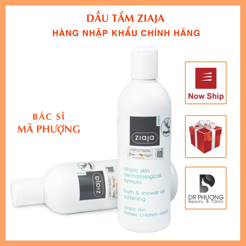 [CHÍNH HÃNG] SỮA TẮM ZIAJA giữ ẩm 270ml