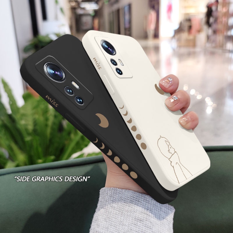 Ốp Điện Thoại Họa Tiết Mặt Trăng Twilight Miss Sáng Tạo Cho Xiaomi Mi 12 12X 12S 11 Pro Lite Ultra 11Lite