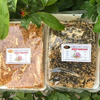 Combo cơm cháy chay Diệp khang gói 180g