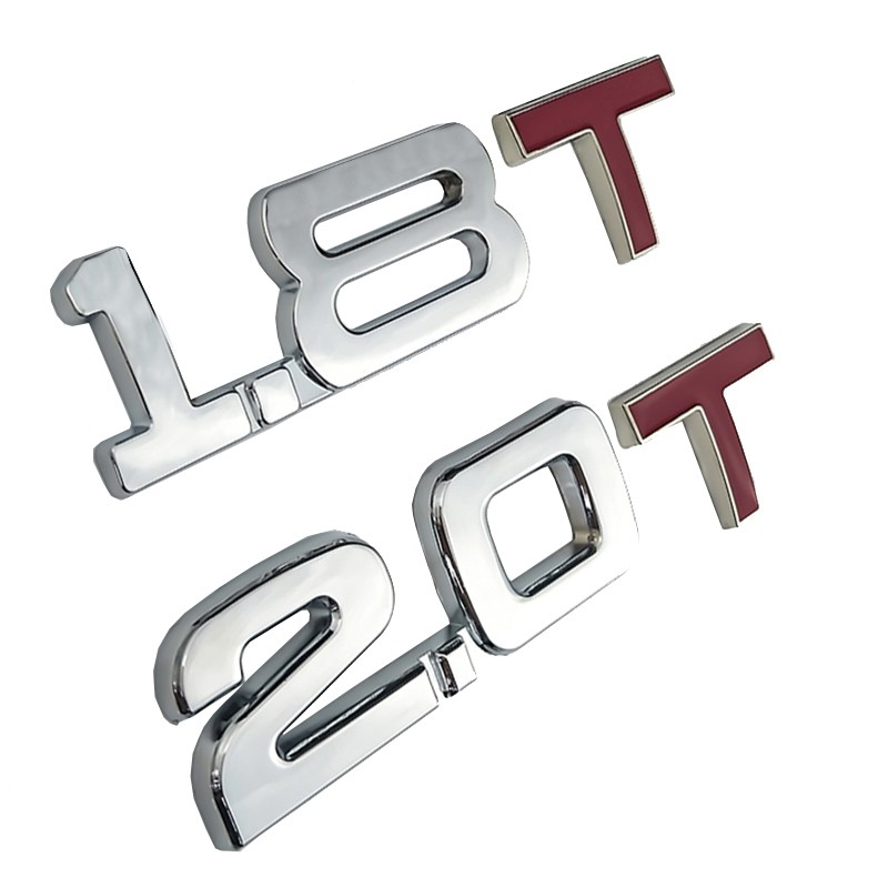 Miếng Dán Logo Kim Loại 1.8t 2.0t Cho Xe Honda Civic Accord Car 3d