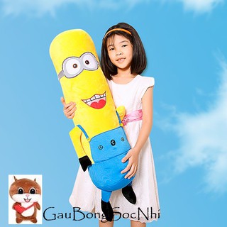 Gấu bông gối ôm hình gấu Minion dễ thương 95cm