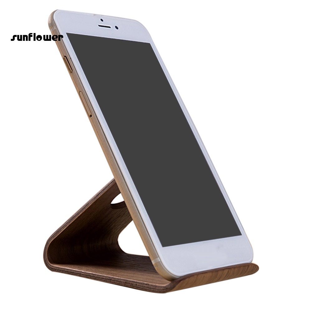 Giá đỡ điện thoại LENOVO bằng gỗ thanh lịch