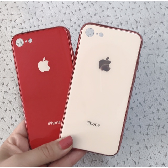 Ốp lưng ip 7 / 8 siêu đẹp kính tráng gương ( tặng kính cường lực theo máy)