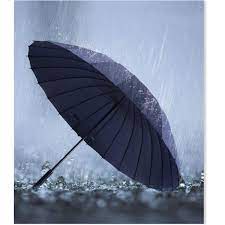 Ô Dù Cỡ Lớn KAW Loại 24 Nan Vải Chống Thấm Đi Mưa, Cây Dù Che Mưa Cây Dù Che Nắng, Đường kính 116cm