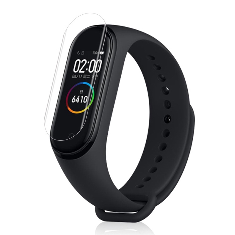 Lykry Set Miếng Dán Tpu Mềm Bảo Vệ Màn Hình Chống Trầy Cho Xiaomi Mi Band 4 Mi Band 3