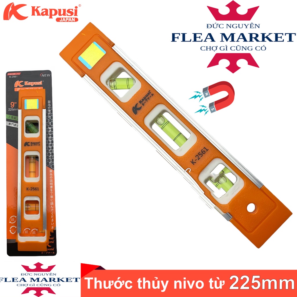 Thước Thuỷ - Li vô Cân Bằng Kapusi Cao Cấp kim khí đức nguyên