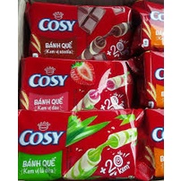 Thùng 24 gói bánh quế Cosy kem mix đủ vị 135gr - Đại lý sỉ