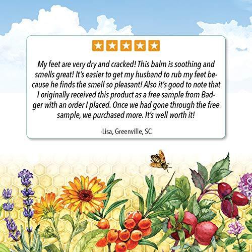 Badger - Sáp Hữu Cơ Chăm Sóc Bàn Chân - Foot Balm [USDA Organic] | BigBuy360 - bigbuy360.vn