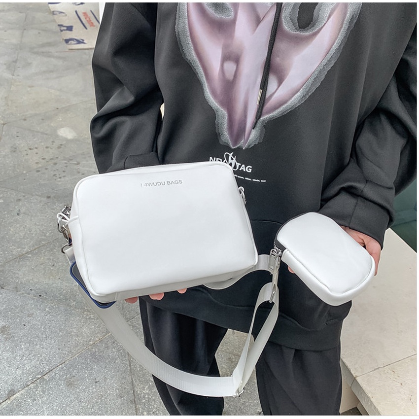 Túi xách đeo chéo, đeo vai bộ đôi nam nữ da trơn cao cấp Bachhoaonline68 593