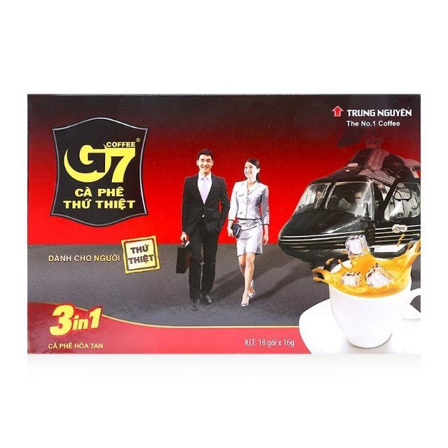 Hộp Cafe G7 3 In 1 {18gói 16g}