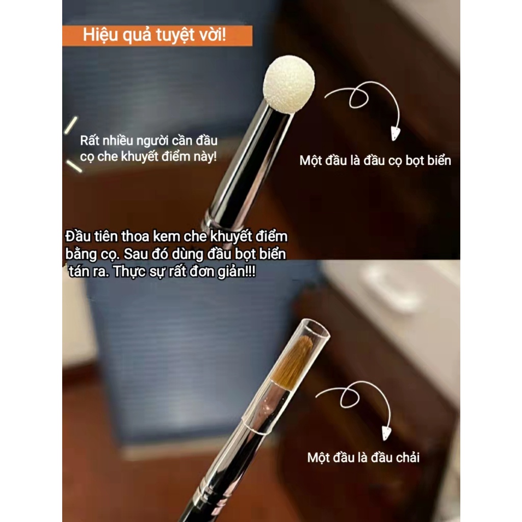 Kem che khuyết điểm hai đầu T301 che phủ mụn và quầng thâm