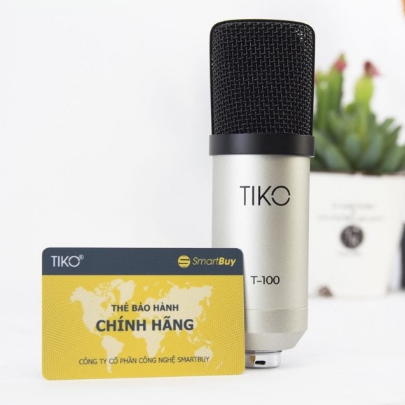 Mic thu âm TIKO T100 mic thu âm chuyên nghiệp 5v - Hàng chính hãng