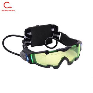 Kính Đeo Mắt Tích Hợp Đèn Led Hỗ Trợ Quay Đêm