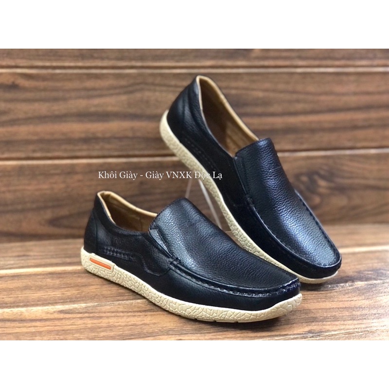 [NHẬP SB0505 HOÀN 20K ĐƠN 0Đ] Giày lười da bò nam Clarks - Bigsize