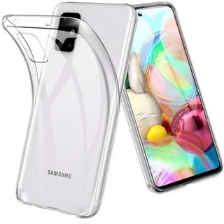 Ốp lưng dẻo silicon cho Samsung Galaxy A11 / A31 / A51 / A71 siêu mỏng 0.6mm chính hãng Ultra thin
