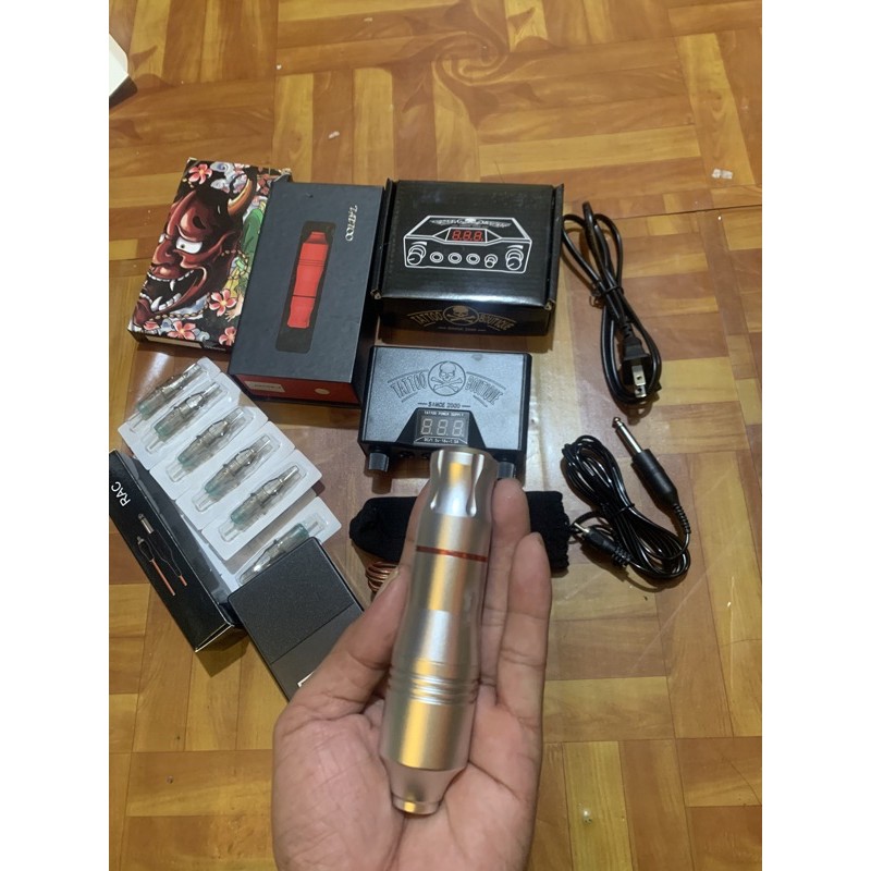 Combo bộ máy pen xăm thẩm mỹ-xăm hình nghệ thuật