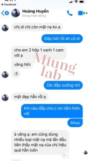 10 set mặt nạ Miung Lab version 2 căng bóng da