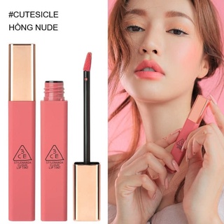 Son kem 3CE Cloud Lip Tint màu #Cutesicle hồng nude xinh yêu