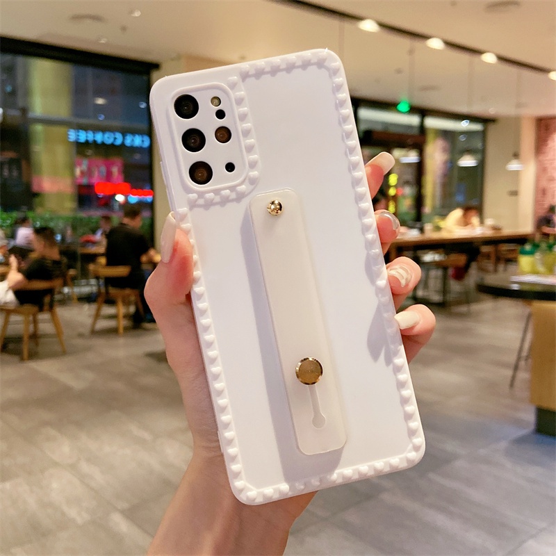 Ốp Điện Thoại Màu Kẹo Có Dây Đeo Cho Vivo Y11 2019 Y12 Y15 Y17 Y19 Y12S Y20i Y30 Y91C Y85 Y19 Y12A Y15A Y51S Y31 Y33S Y21S V21E