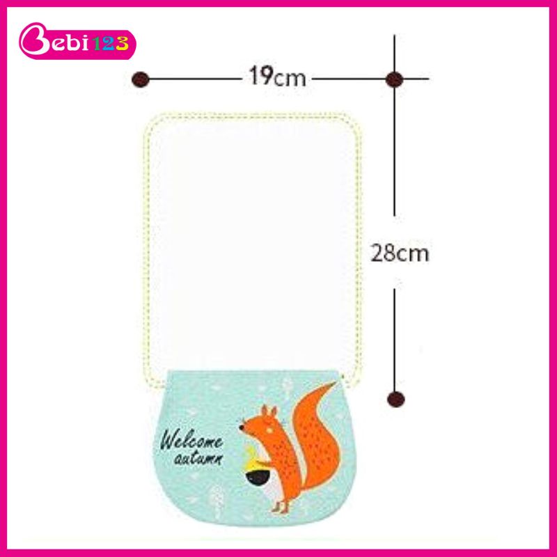 Bộ 2 Khăn thấm mồ hôi lưng cho bé