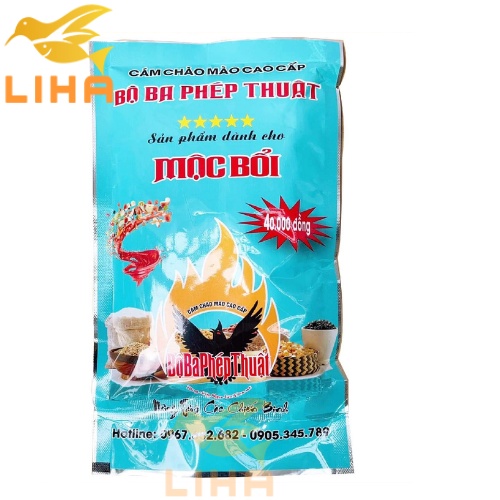 Cám Chào Mào Bộ Ba Phép Thuật 200gr - Dành Cho Chim Mộc Bổi, Nghe Hót, Cà Phê