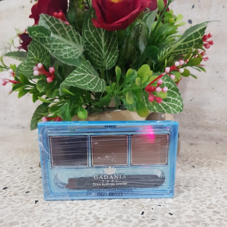 Bột tán mày 3 màu cao cấp Gadania chính hãng 5.8g