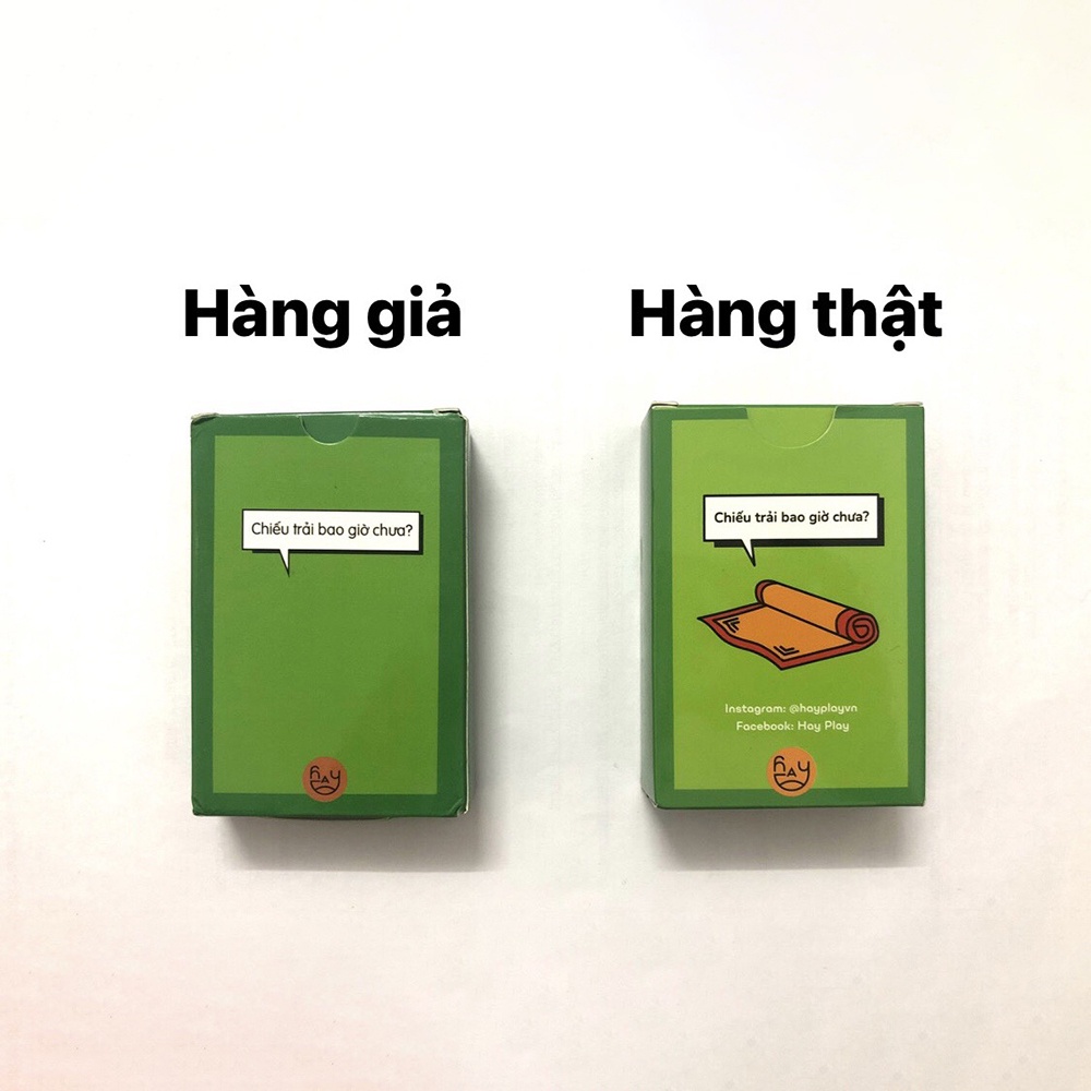 Bộ Bài Từng Trải 52 Lá Bài Drinking Game Thích Hợp Dùng Để Làm Quen Soi Xét Chiếu Cũ Chiếu Mới TGTRAI