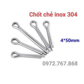 Chốt chẻ 4*50mm inox 304