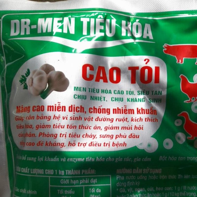 Men tiêu hóa cao tỏi cho chó mèo lợn heo gà đá chim dê thỏ vịt ngan, cừu ngỗng, siêu tan trâu bò