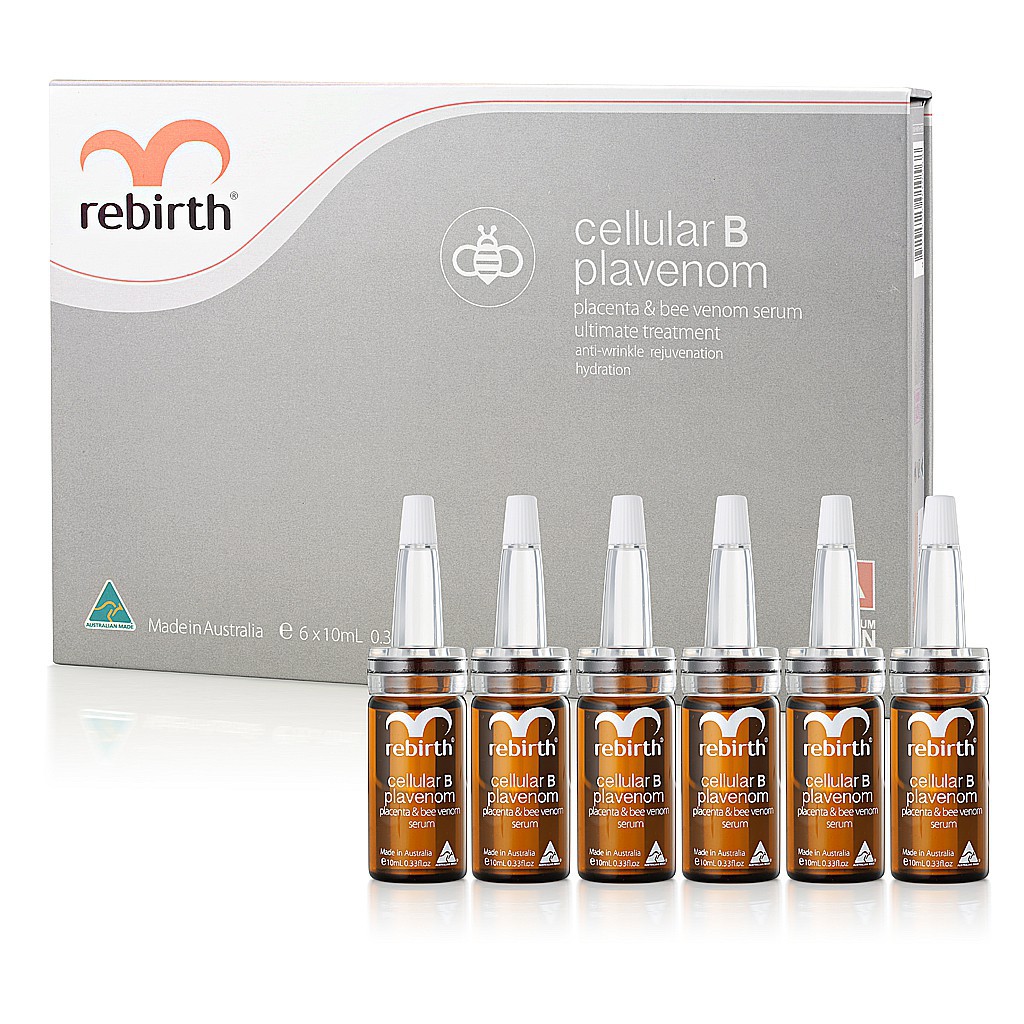 Serum Rebirth Tế Bào Gốc Nhau Thai Cừu &amp; Nọc Ong Rebirth Cellular B Plavenom - 10ml