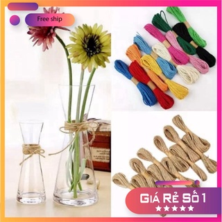 Cuộn Dây thừng Gai Treo Ảnh Dây Thừng Trang Trí Làm Thủ Công Handmade DIY Dài 20m Giá Rẻ phukienvppbinhduong