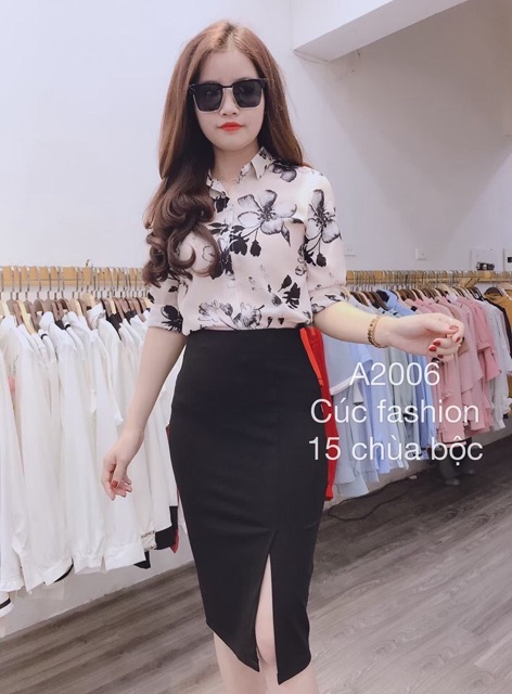 CHÂN VÁY BÚT CHÌ XẺ TRƯỚC | BigBuy360 - bigbuy360.vn