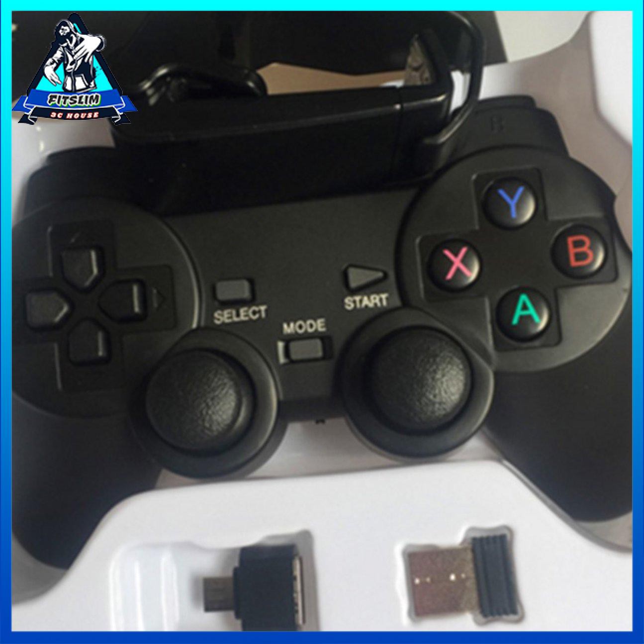 Bộ điều khiển trò chơi USB không dây Gamepad Joystick cho Android TV Box