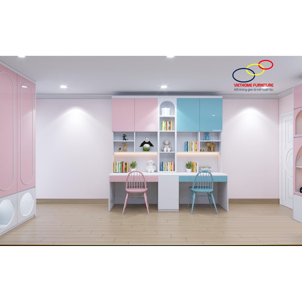 Giường tầng đẹp cho bé - Giường tầng Viethome | BigBuy360 - bigbuy360.vn