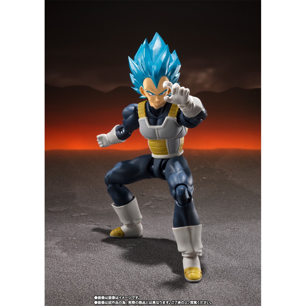 Mô hình khớp cử động Super Saiyan God Vegeta SHF cao 15cm