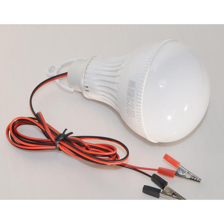 Combo 5 đèn led bulb 12v-5w (ánh sáng trắng)