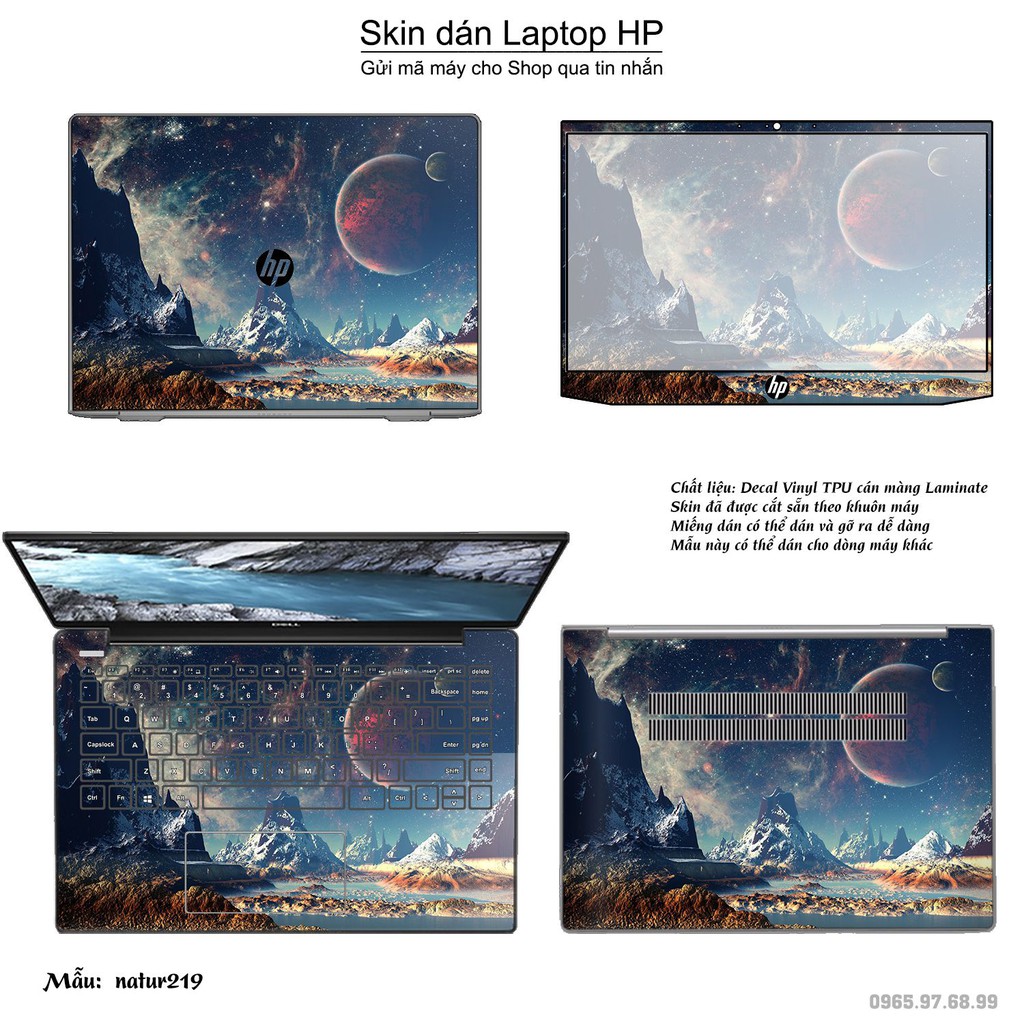 Skin dán Laptop HP in hình thiên nhiên _nhiều mẫu 8 (inbox mã máy cho Shop)