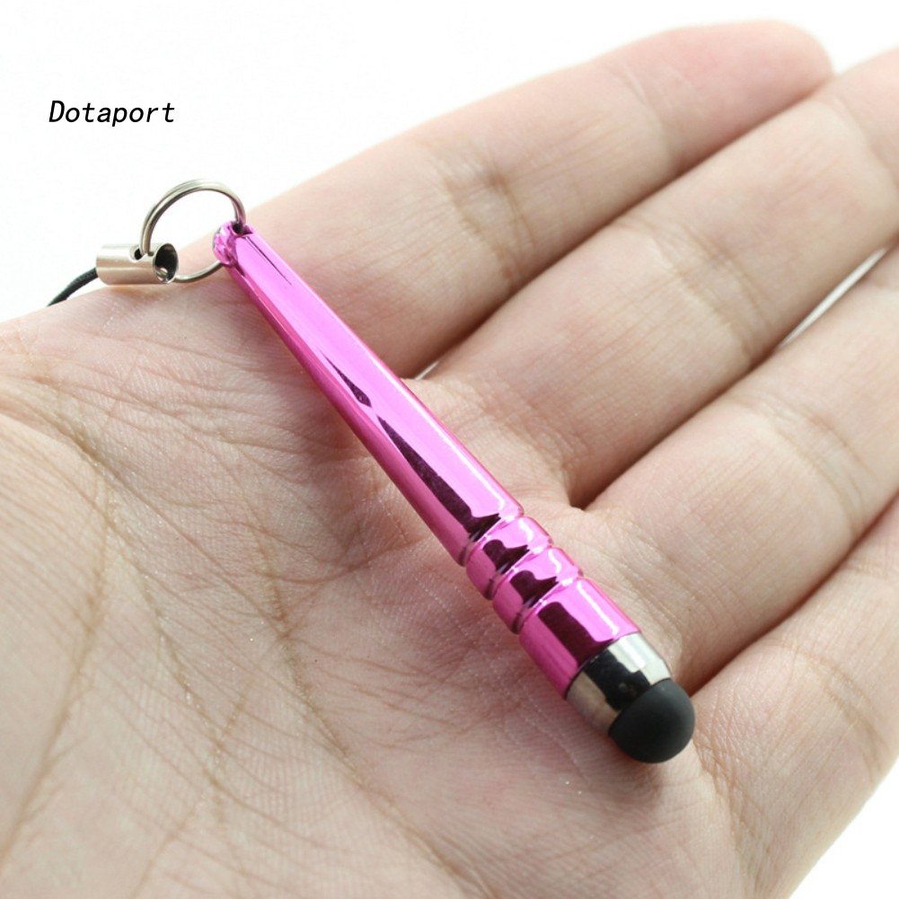 Set 5 / 10 Bút Cảm Ứng Mini Chống Bụi Cho Điện Thoại / Máy Tính Bảng